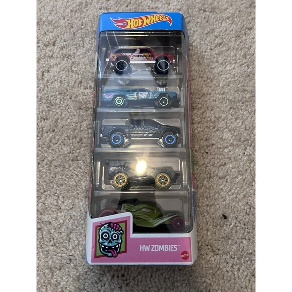 Hot Wheels Other - Hot Wheels HW Zombies 1:64 5CT Car Pack